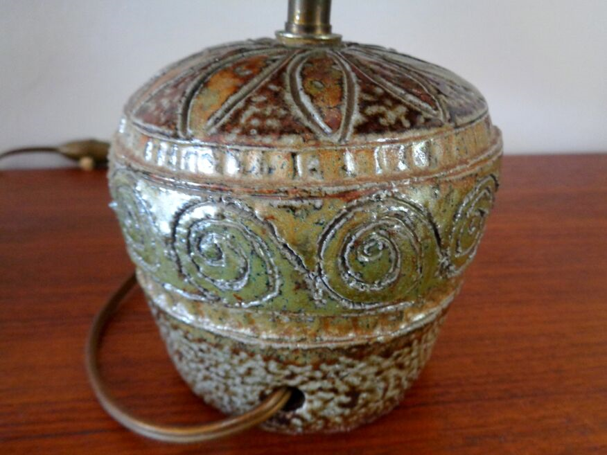 2 vintage ceramic lamps 50s 60s