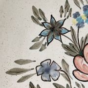 Glazed stoneware dish – France, mid-20th century