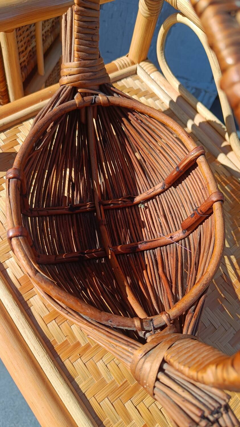 Old basket for fruits