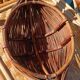 Old basket for fruits