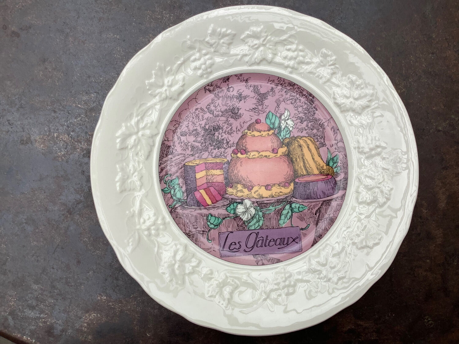 Plates Gien Les Délices