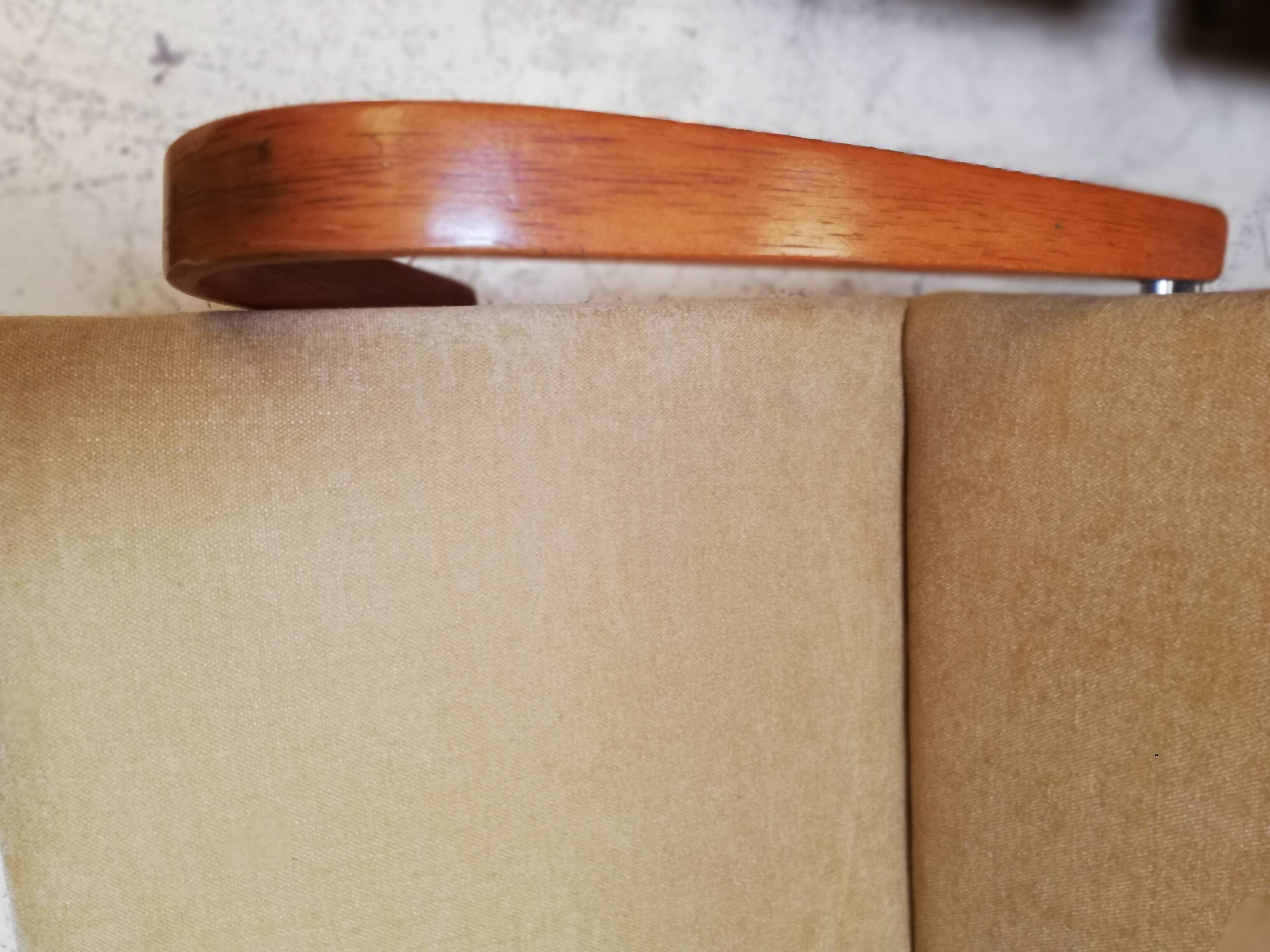 Paire de fauteuils vintage Halabala 1950