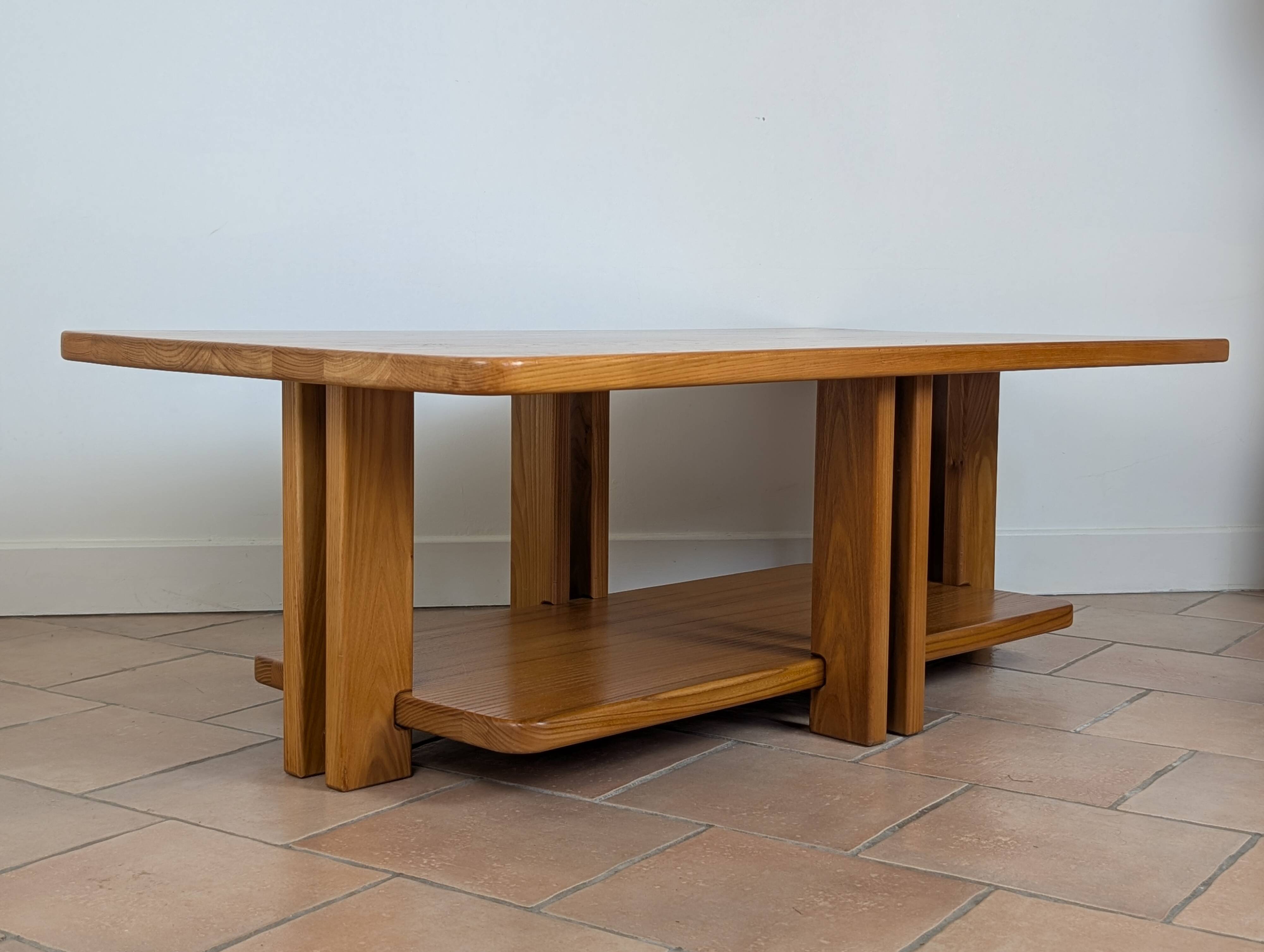 Table basse en orme 80'