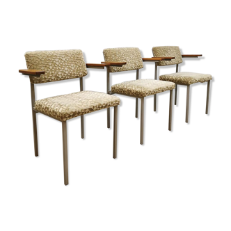 Vintage Dutch design dining chairs eetkamerstoelen Gijs van der Sluis