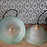 Vintage glass suspension