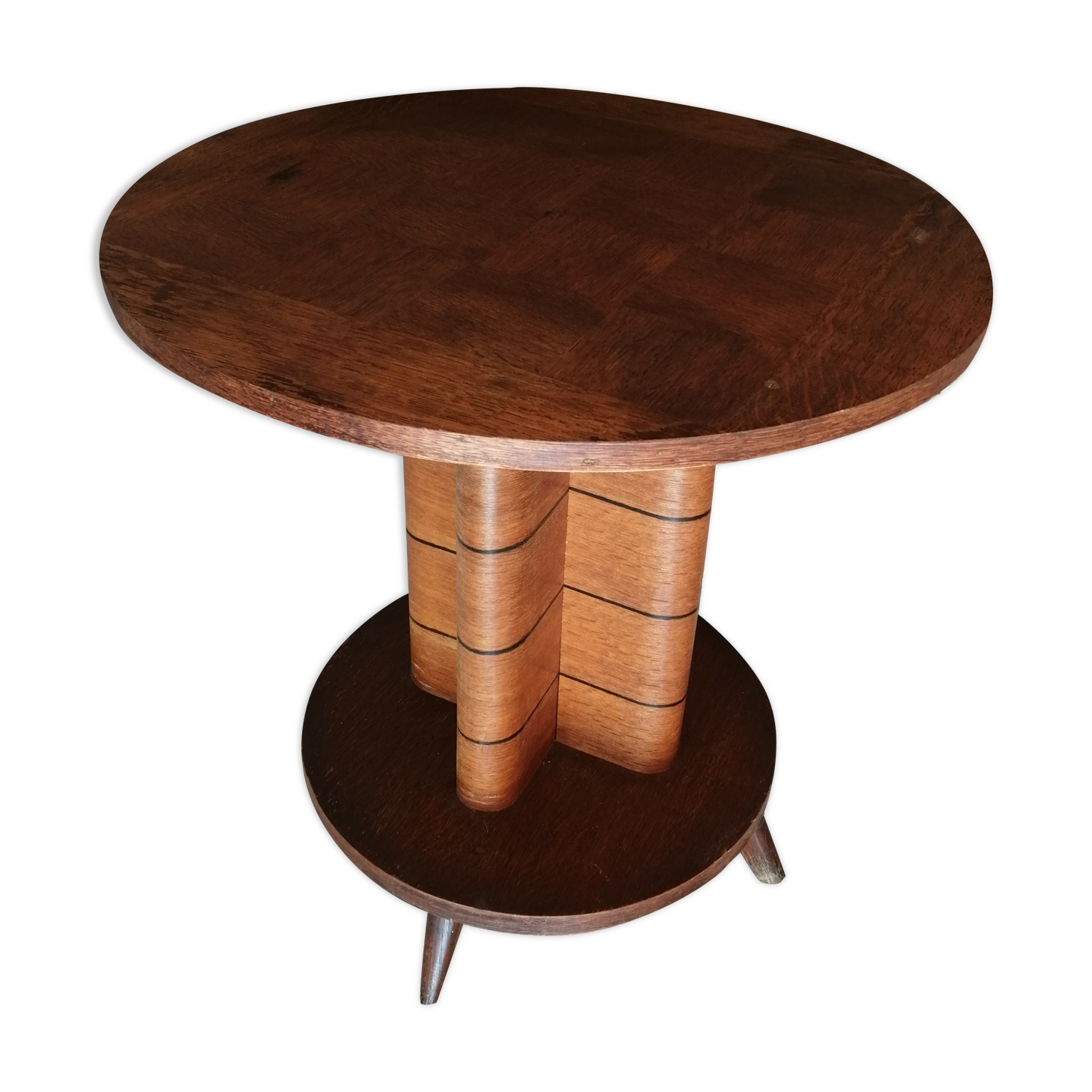 Vintage art deco style gueridon table