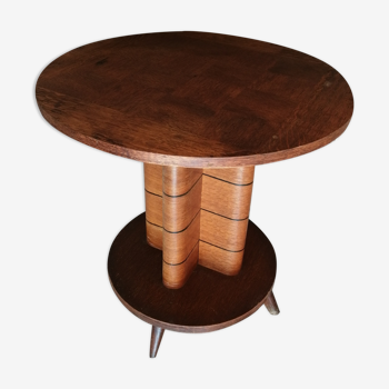 Vintage art deco style gueridon table