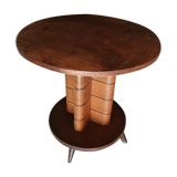 Vintage art deco style gueridon table