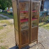 Oak Display Cabinet from the 60s