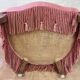 Fauteuil crapaud rose vintage