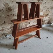 2 brutalist benches and 2 stools from the 1950s.