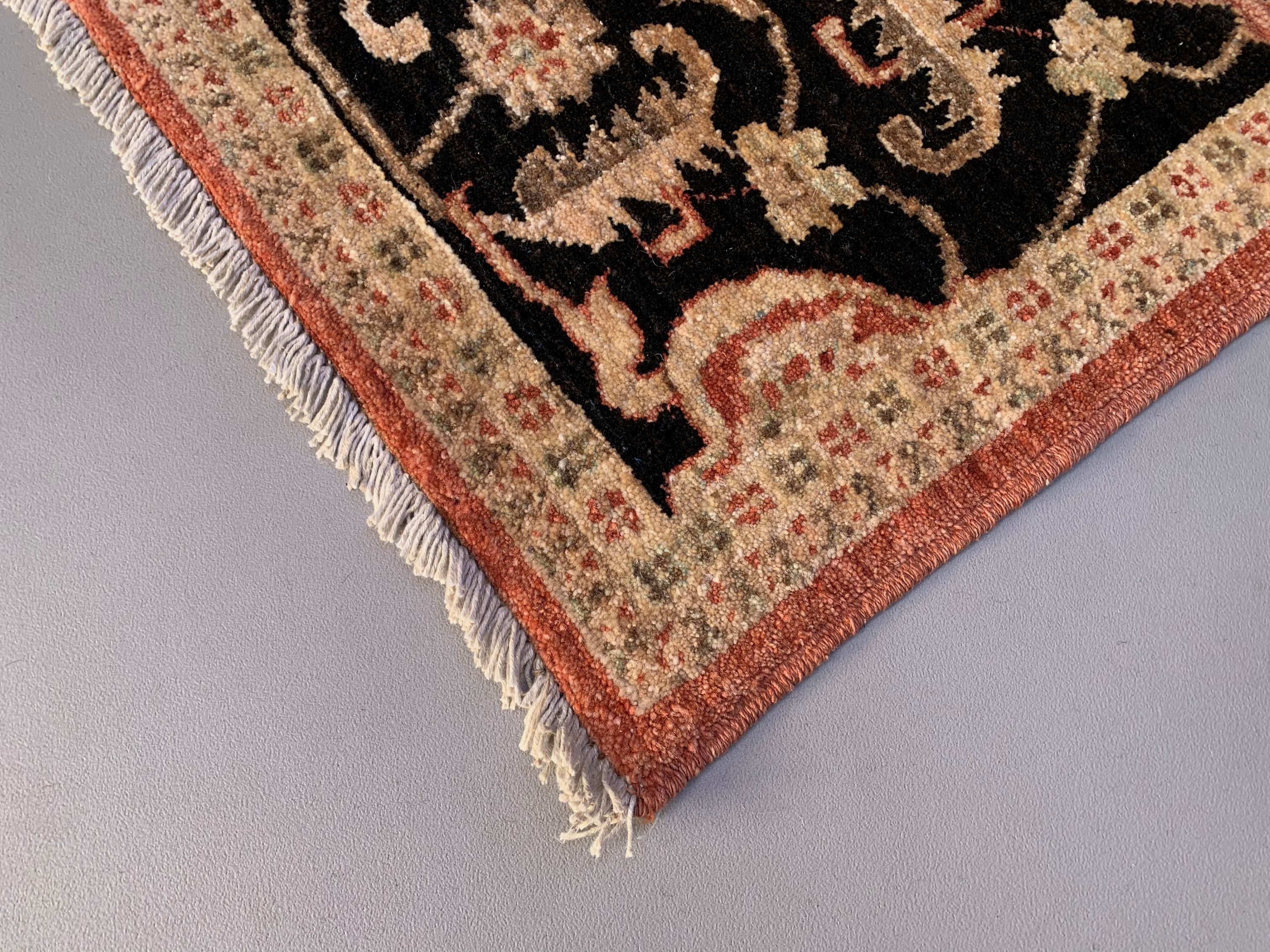 Fine Afghan Wool Ziegler Rug 276x184 cm