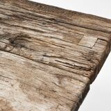 Primitive Wabi Sabi Dining Table, France, 19th Century