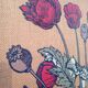 Oil on linen canvas on Gentiane wood