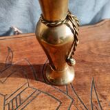 Vintage brass vase