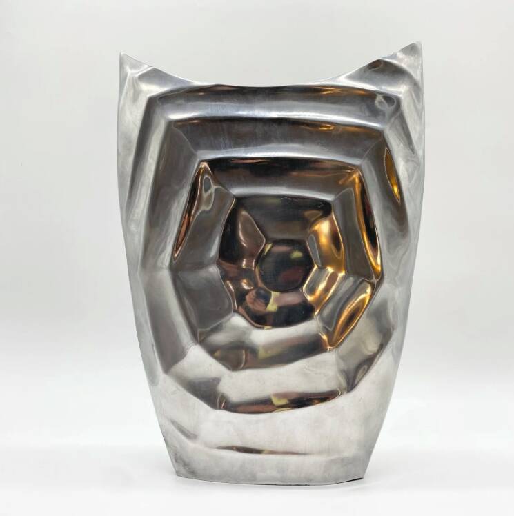 "Spider" XXL Vase / Aluminium Cast – 1980s
