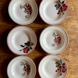 Mismatched plates l'Amandinoise