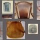 Armchair thonet n°56 version with decoration late nineteenth