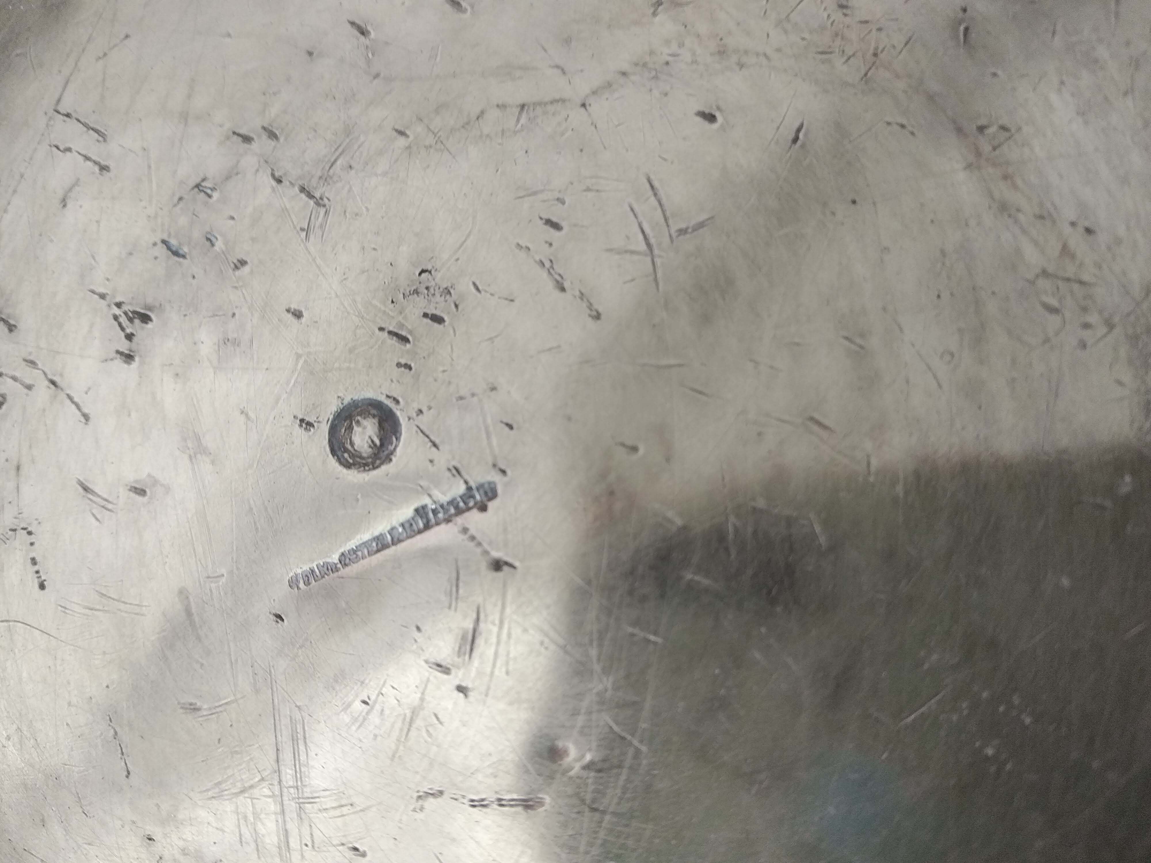 Champagne bucket in silver metal Early XX