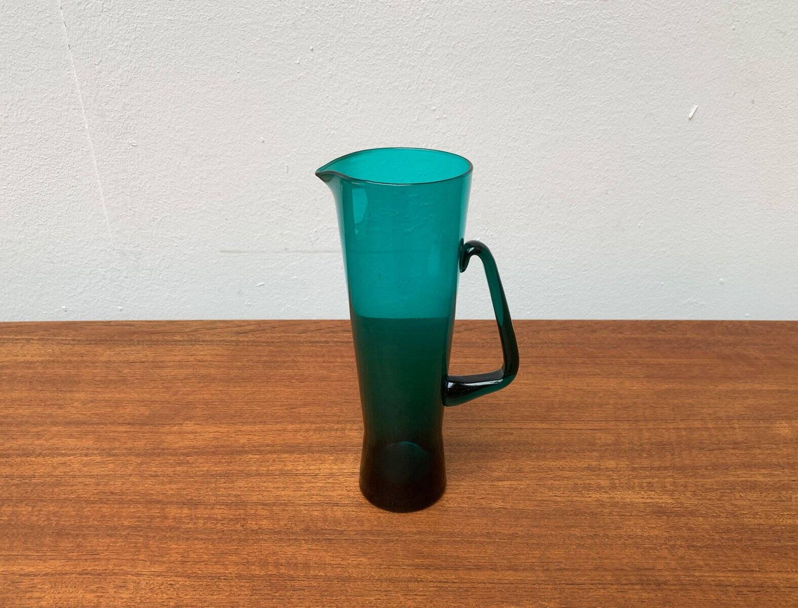 Mid-century glass carafe by Weitz