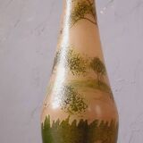Glass paste vase attributed to Legras, late 19th century