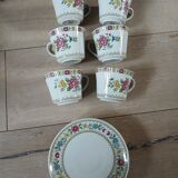 6 tasses + soupes anciennes/ années 50