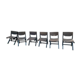 Set of 6 Chairs Baumann model Koka