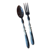 Ebony salad cutlery
