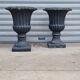 Pair of Medici stone planters circa 1920