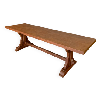 Large Solid Wood Farmhouse Table