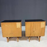 Tables de nuit vintage par Nový Domov, Tchécoslovaquie, 1970 - Set de 2