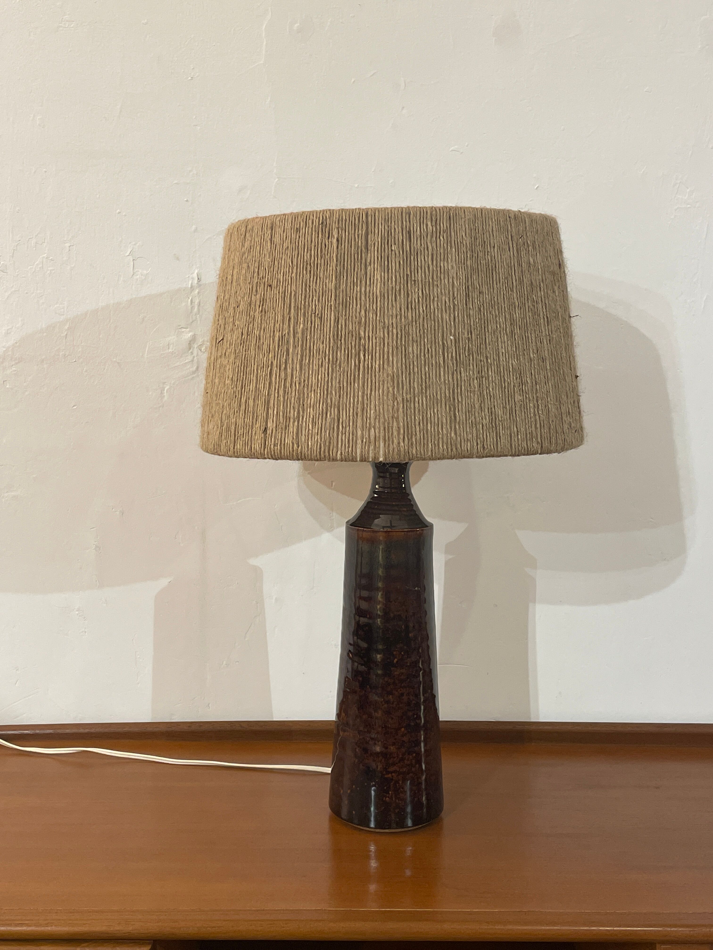 Ceramic table lamp, France 1960's