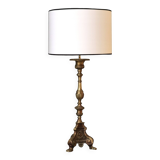 Old candlestick lamp