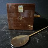 Aldo Tura red mixing pitcher with mixing spoon, Italy 1970s