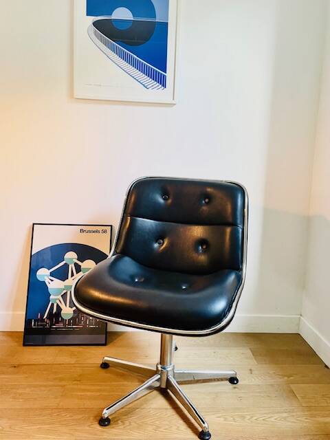 Executive Chair by Charles Pollock for Knoll, 1960s