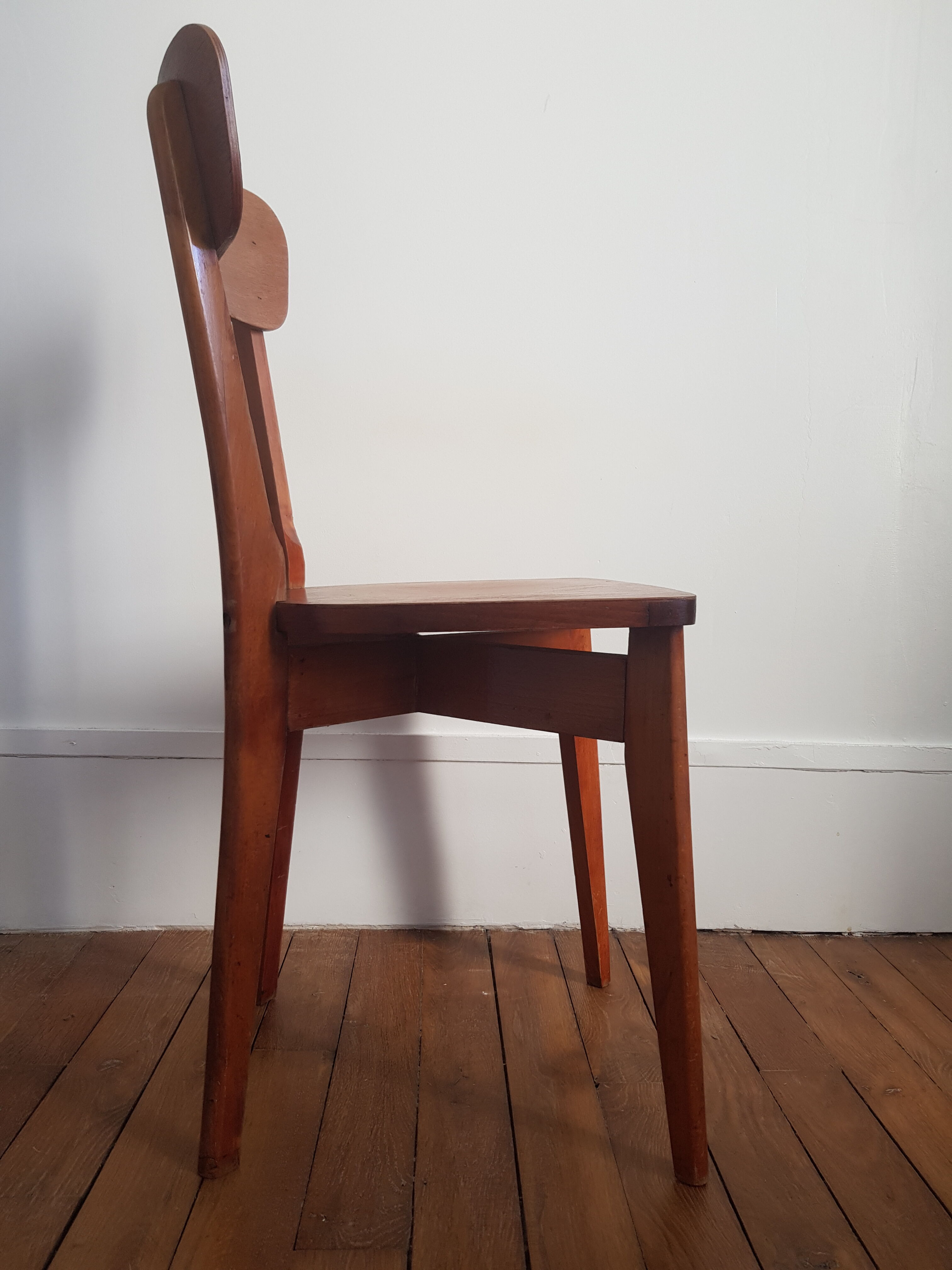 Wooden chair years 50
