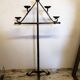 Wrought iron candelabra