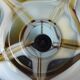 Vintage blown glass pendant lamp/chandelier