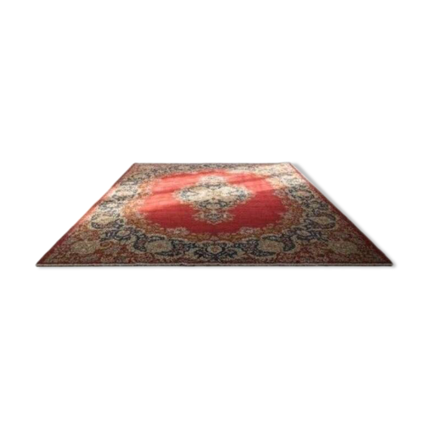 Large hand-knotted Persian Kerman carpet – wool – 402 × 304 cm