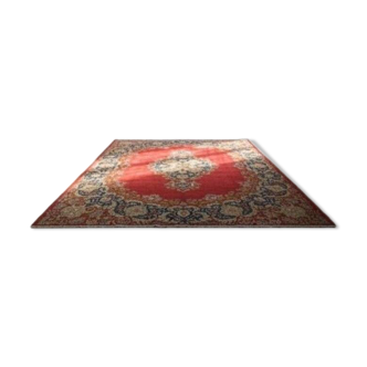 Large hand-knotted Persian Kerman carpet – wool – 402 × 304 cm