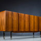 Buffet moderne du milieu du siècle en palissandre, 1970