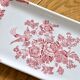 English Earthenware Staffordshire "Asiatic Pheasants" Cake Dish