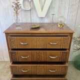 30s chest of drawers with marble top