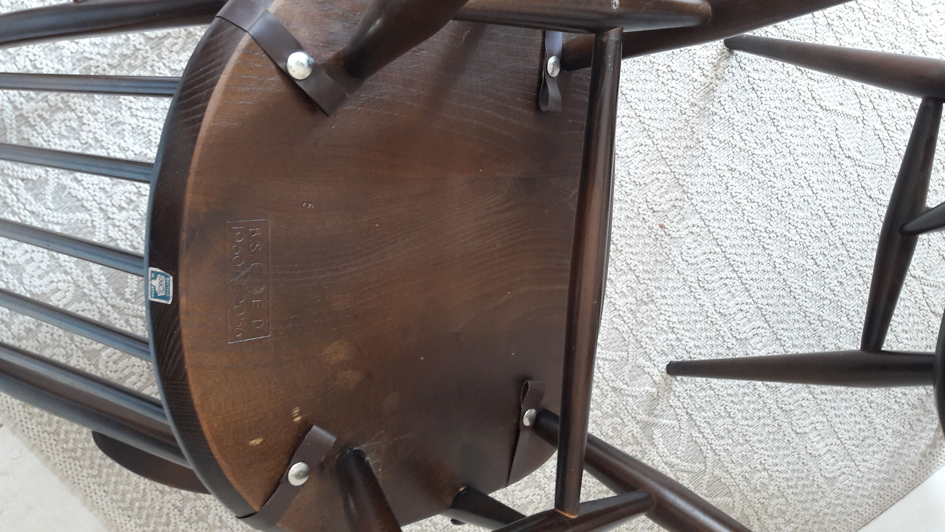 Chair Chair Ercol 'windsor quaker'
