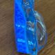 Vintage designer glass vase from the 70s