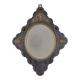 Miroir mural en bois et bronze, Italie