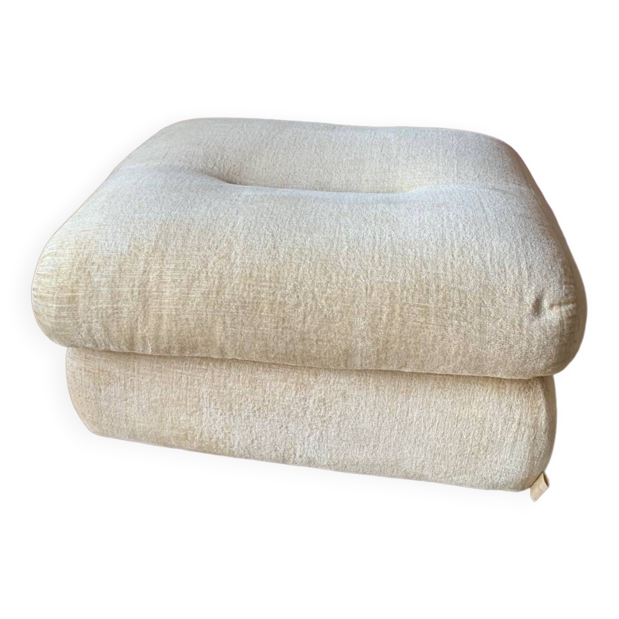 80s roset line pouf