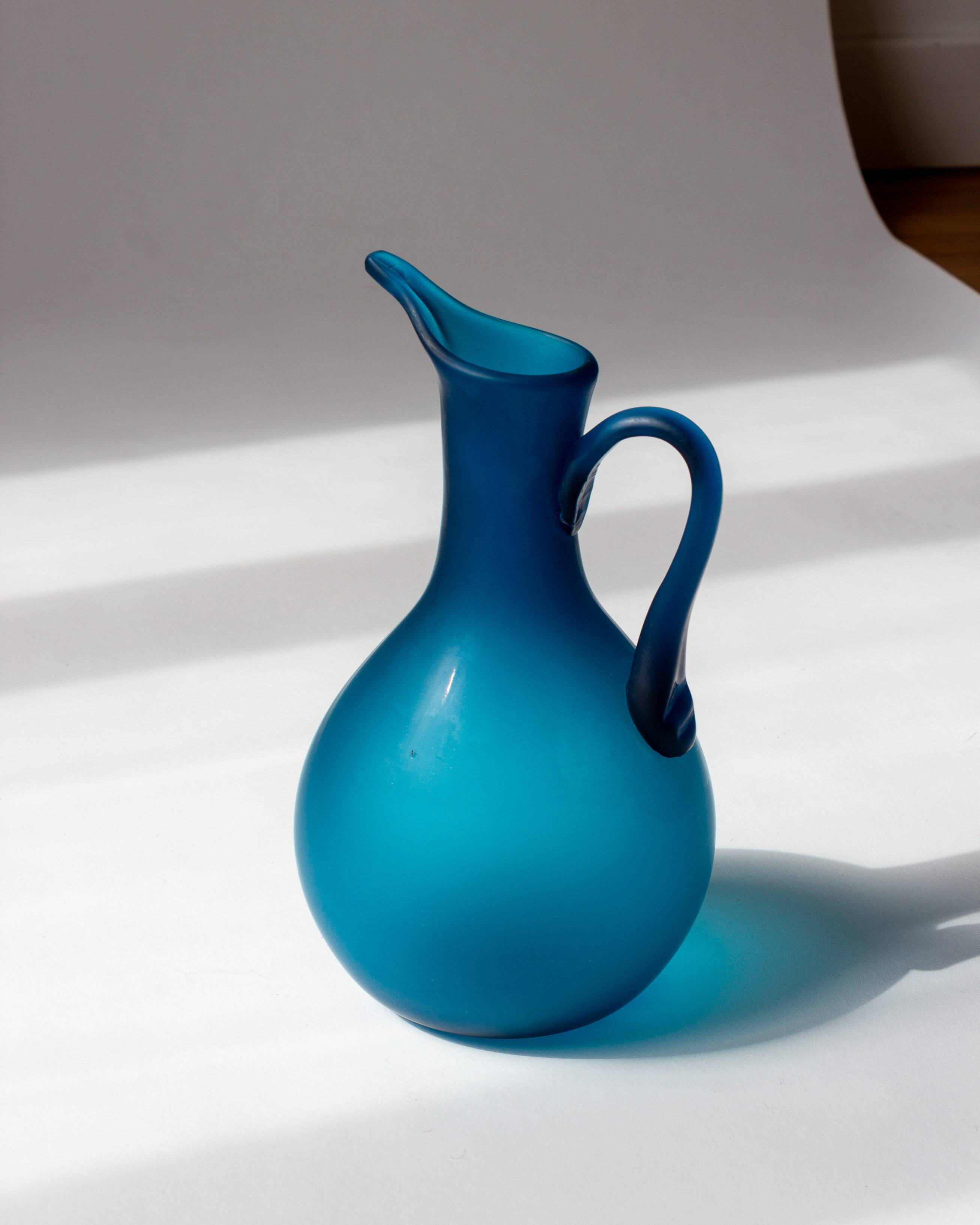 Italian pitcher or vase, Murano, 60s/70s