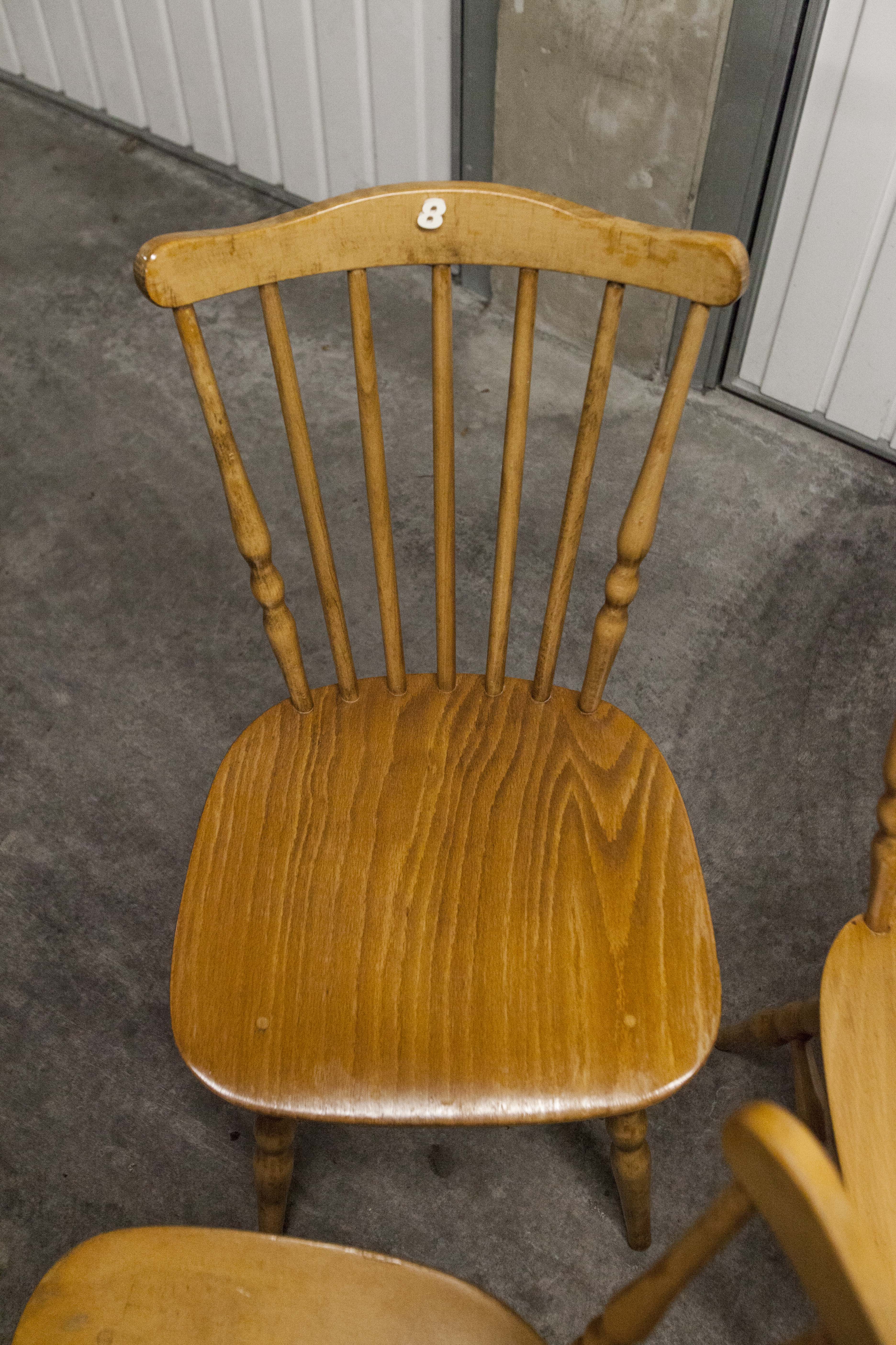 Set of 8 Baumann chairs "Florida"