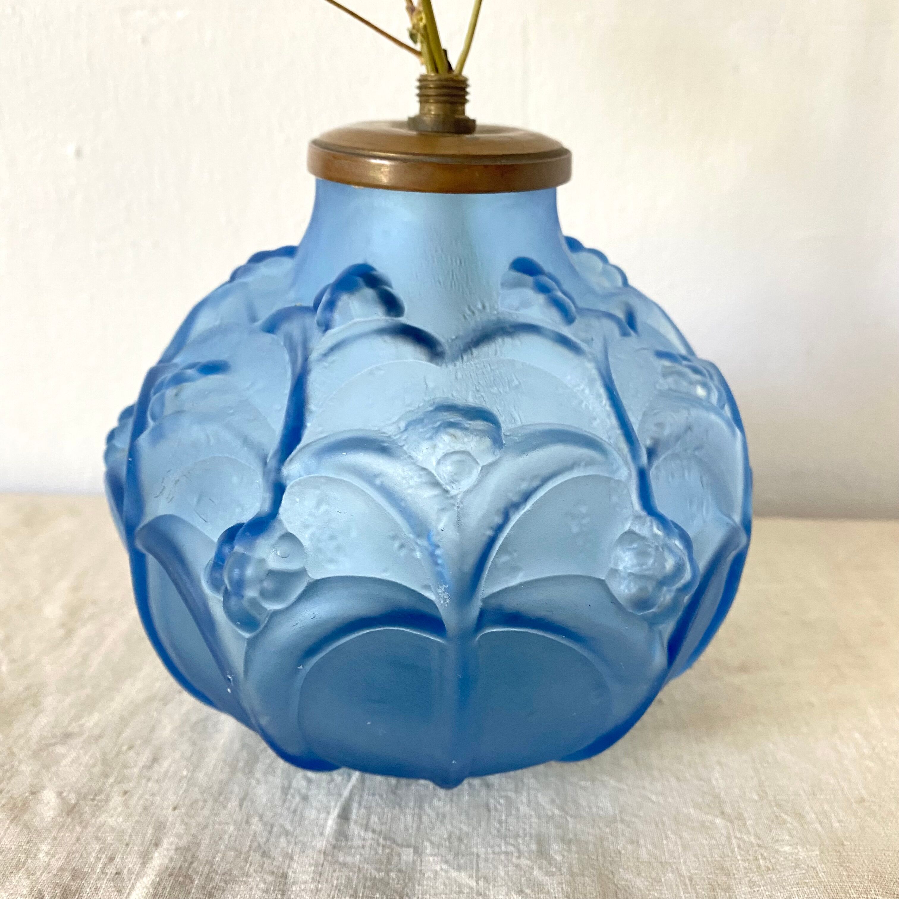 Art Deco ball vase soliflore